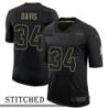 Brian Davis Black Salute to Service Jersey Seattle Seahawks #34
