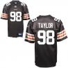 Phil Taylor Cleveland Football Jersey - Cleveland #98 Football Jersey(Brown)