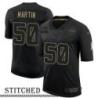 Amos Martin Black Salute to Service Jersey Seattle Seahawks #50