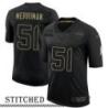 Sam Merriman Black Salute to Service Jersey Seattle Seahawks #51
