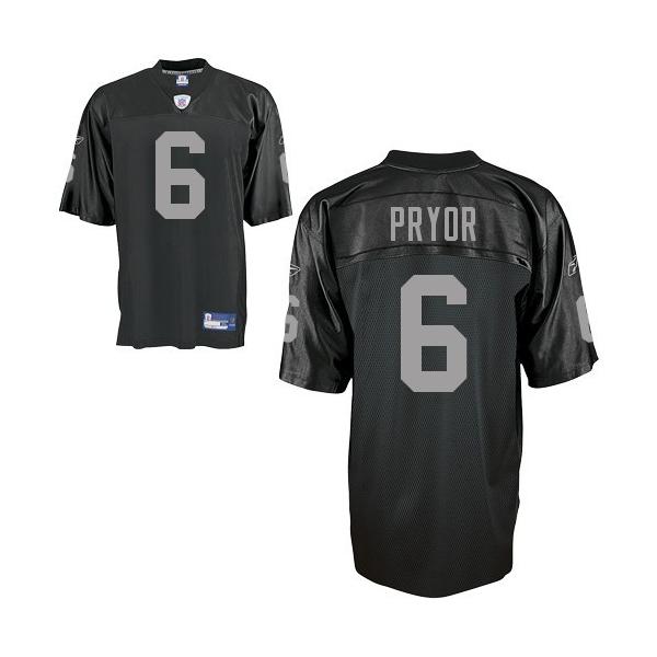 Terrelle Pryor Oakland Football Jersey - Oakland #6 Football Jersey(Black)