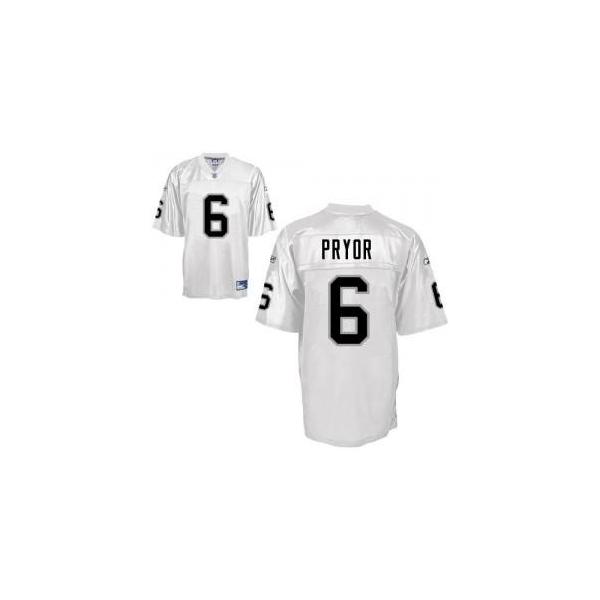 Terrelle Pryor Oakland Football Jersey - Oakland #6 Football Jersey(White)