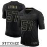 Pete Cronan Black Salute to Service Jersey Seattle Seahawks #57