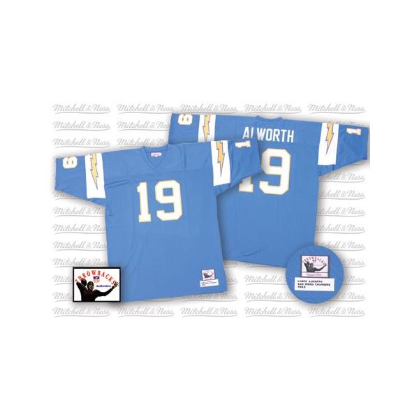 Lance Alworth San Diego Football Jersey - San Diego #19 Football Jersey(Blue Throwback)