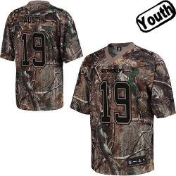 Miles Austin Youth Football Jersey -#19 Dallas Youth Jersey(Camo)