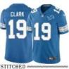 Detroit Lions #19 Dutch Clark Blue Home Jersey
