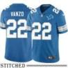 Detroit Lions #22 Fred Vanzo Blue Home Jersey