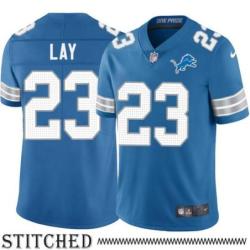 Detroit Lions #23 Russ Lay Blue Home Jersey