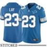 Detroit Lions #23 Russ Lay Blue Home Jersey