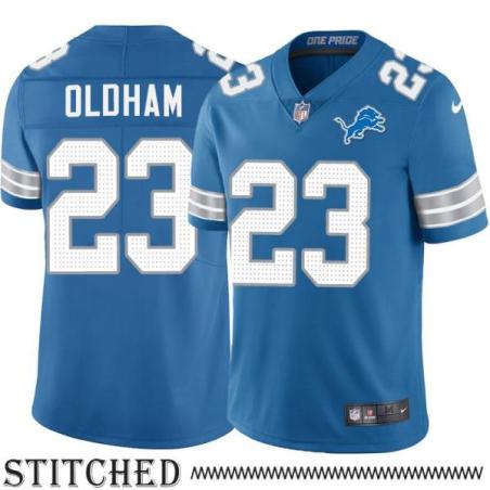 Detroit Lions #23 Ray Oldham Blue Home Jersey