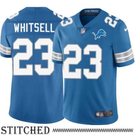 Detroit Lions #23 Dave Whitsell Blue Home Jersey