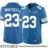 Detroit Lions #23 Dave Whitsell Blue Home Jersey