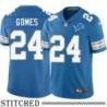 Detroit Lions #24 DeJon Gomes Blue Home Jersey