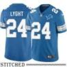 Detroit Lions #24 Todd Lyght Blue Home Jersey