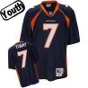 John Elway Youth Football Jersey -#7 Denver Youth Jersey(Blue Throwback)