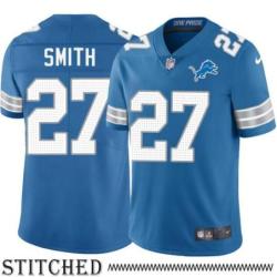 Detroit Lions #27 Alphonso Smith Blue Home Jersey