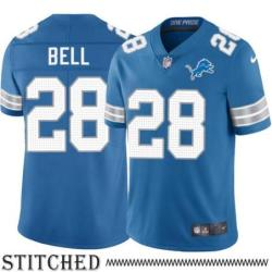 Detroit Lions #28 Tatum Bell Blue Home Jersey