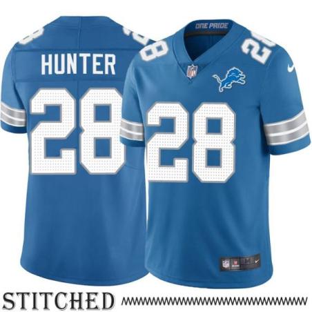 Detroit Lions #28 James Hunter Blue Home Jersey