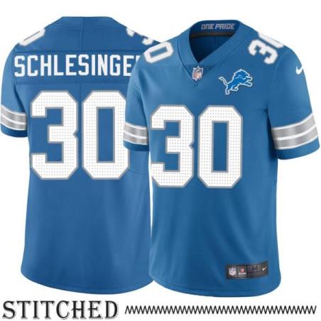 Detroit Lions #30 Cory Schlesinger Blue Home Jersey