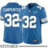 Detroit Lions #32 Lew Carpenter Blue Home Jersey