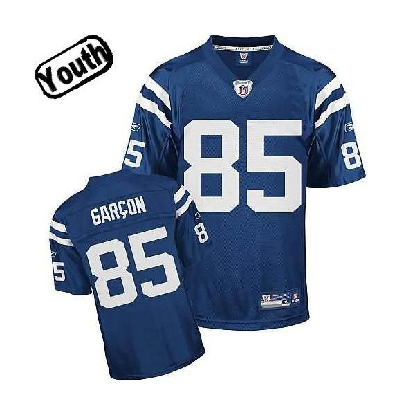 Pierre Garcon Youth Football Jersey -#85 Indianapolis Youth Jersey(Blue)