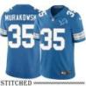 Detroit Lions #35 Art Murakowski Blue Home Jersey