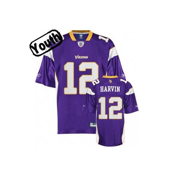 youth purple football jersey