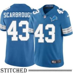 Detroit Lions #43 Bo Scarbrough Blue Home Jersey
