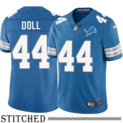 Detroit Lions #44 Don Doll Blue Home Jersey