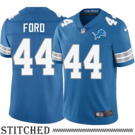 Detroit Lions #44 Brad Ford Blue Home Jersey