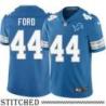 Detroit Lions #44 Brad Ford Blue Home Jersey