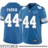 Detroit Lions #44 Dave Parkin Blue Home Jersey