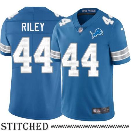 Detroit Lions #44 Lee Riley Blue Home Jersey