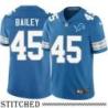 Detroit Lions #45 Byron Bailey Blue Home Jersey