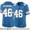 Detroit Lions #46 Rudy Redmond Blue Home Jersey
