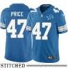Detroit Lions #47 Bobby Price Blue Home Jersey