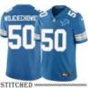Detroit Lions #50 Alex Wojciechowicz Blue Home Jersey