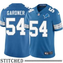 Detroit Lions #54 Gilbert Gardner Blue Home Jersey