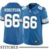 Detroit Lions #66 Lake Roberson Blue Home Jersey