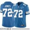 Detroit Lions #72 Jamarco Jones Blue Home Jersey