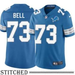 Detroit Lions #73 Bob Bell Blue Home Jersey