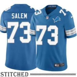 Detroit Lions #73 Harvey Salem Blue Home Jersey