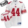 Ahmad Bradshaw Youth Football Jersey -#44 NY-G Youth Jersey(White)