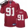 Justin Tuck Youth Football Jersey -#91 NY-G Youth Jersey(Red)