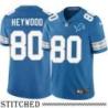 Detroit Lions #80 Ralph Heywood Blue Home Jersey