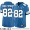 Detroit Lions #82 Dorin Dickerson Blue Home Jersey