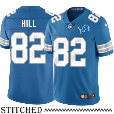 Detroit Lions #82 Harlon Hill Blue Home Jersey