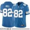 Detroit Lions #82 Harlon Hill Blue Home Jersey