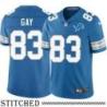Detroit Lions #83 William Gay Blue Home Jersey