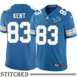 Detroit Lions #83 Greg Kent Blue Home Jersey